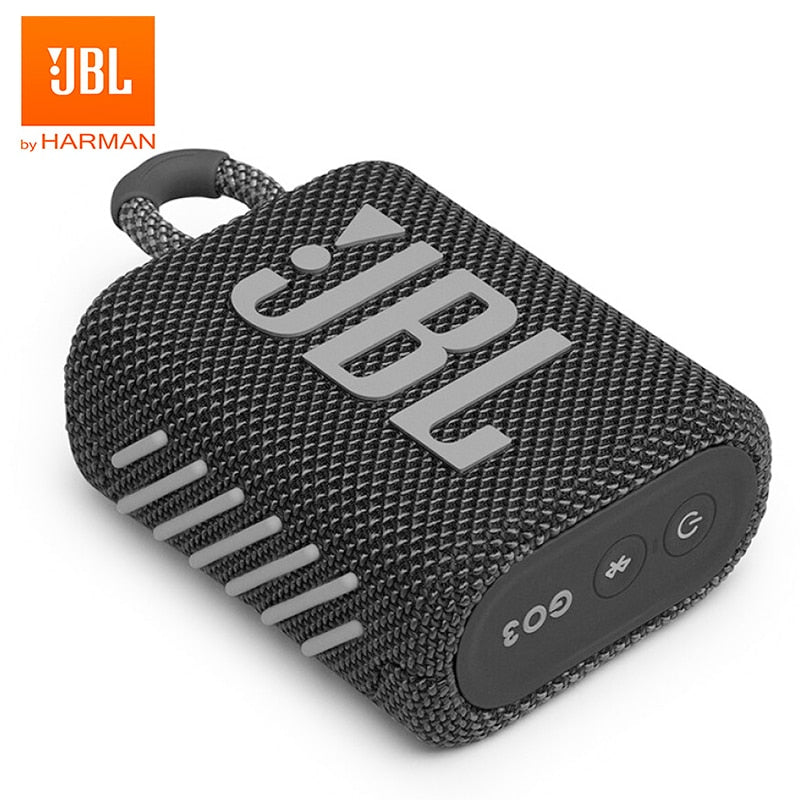 JBL GO3 Wireless Bluetooth 5.1 Speaker GO 3 Portable Waterproof Mini Speaker Outdoor Speakers Sport Bass Sound 5 Hours Battery