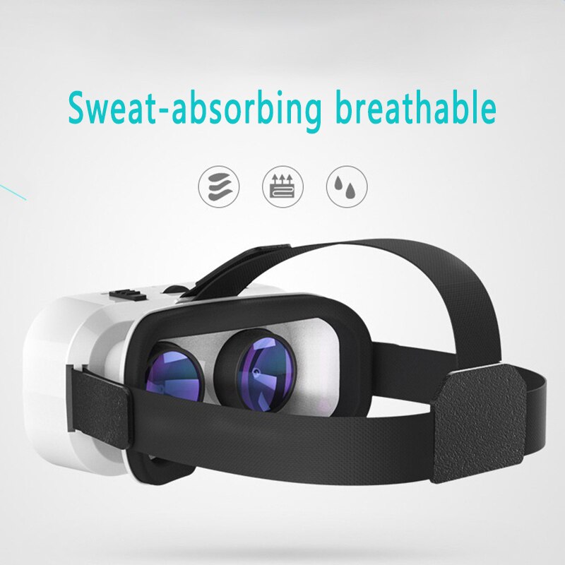 3D VR Glasses Headset Head-mounted Adjustable VR G05A For 4.7-6.0 Inches Android Smart Phones Virtual Reality Glasses Portable