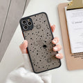 Starry Sky Matte Phone Case For iPhone 12 Pro Max 13 11 Pro Max 7 8 Plus XS Max XR 12 Mini X SE2020 Art Planet Transparent Cover