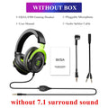 EKSA E900 Pro / E900 Headset Gamer Wired PC USB 3.5mm XBOX/ PS4 Headphone with Microphone 7.1 Surround Sound For Computer Laptop