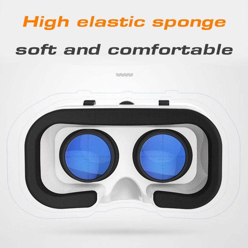 VR SHINECON VR Glasses Universal Virtual Reality Glasses for Mobile Games 360 HD Movies Compatible with 4.7-6.53&#39;&#39; Smartphone