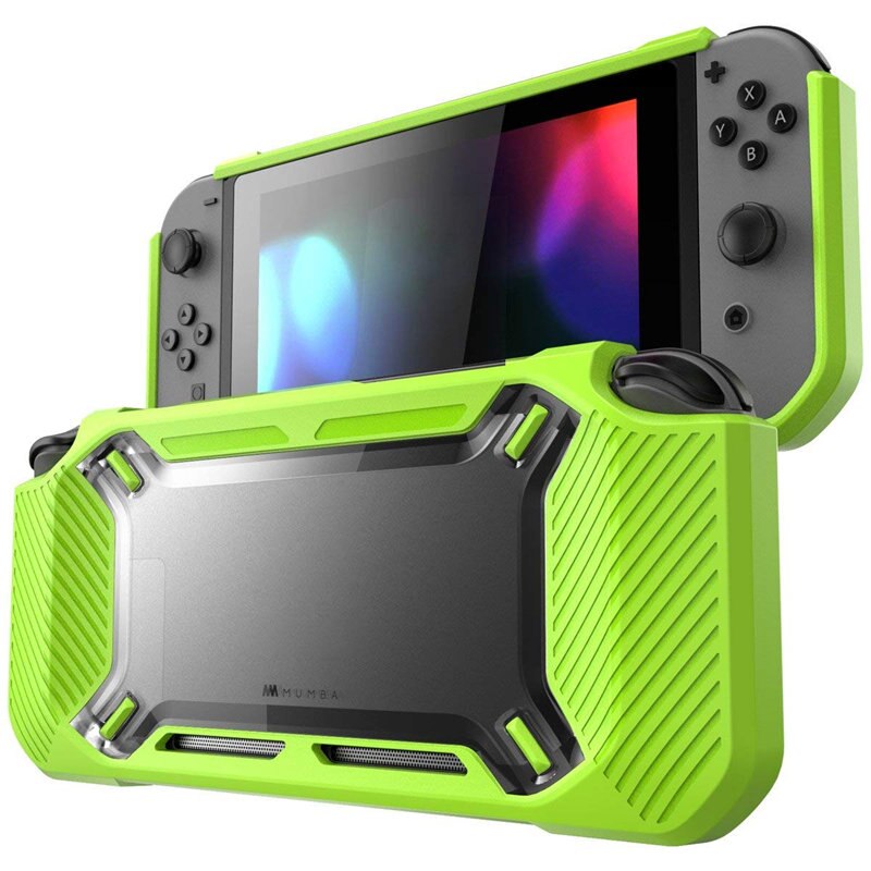 Rugged Case For Nintendo Switch 2017 Release MUMBA Heavy Duty Slim Rubberized Snap on Hard Cover Case