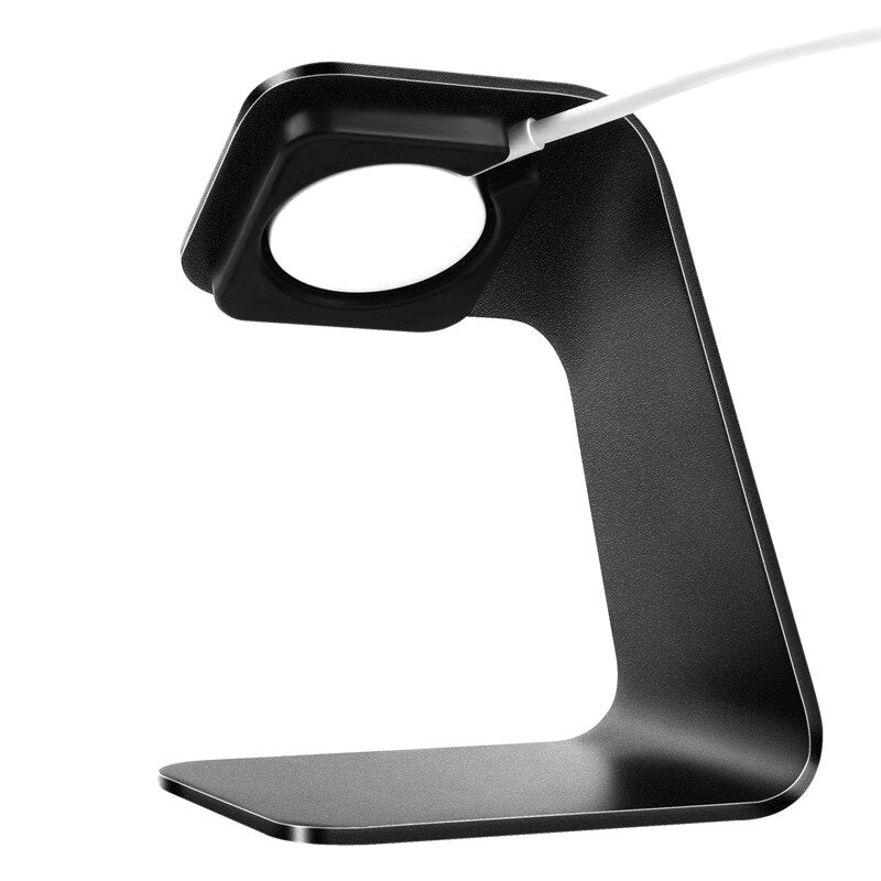 Metal Aluminum Charger Stand Holder for Apple Watch Bracket Charging Cradle Stand for Apple i Watch Charger Dock Station