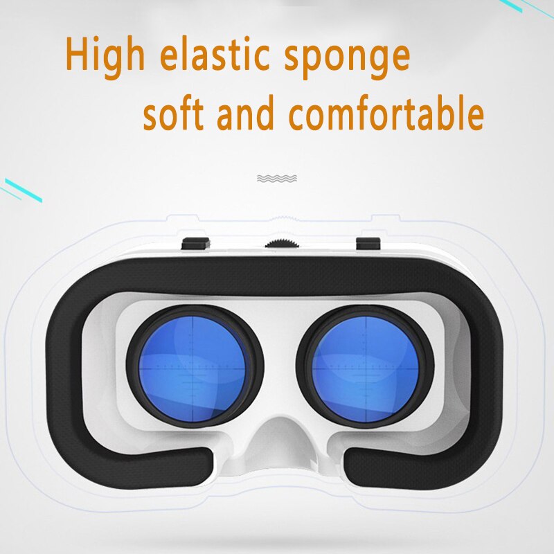 3D VR Glasses Headset Head-mounted Adjustable VR G05A For 4.7-6.0 Inches Android Smart Phones Virtual Reality Glasses Portable