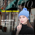 Bluetooth Hat Women kids Beanie Wireless Beanie Headset Headphones Cap Over Ear Music Handsfree Earphones with Mic Speaker