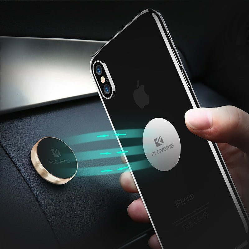 FLOVEME Magnetic Car Phone Holder For iPhone 13 Samsung Xiaomi Magnet Holder For Phone in Car Mobile Cell Phone Car Holder Stand