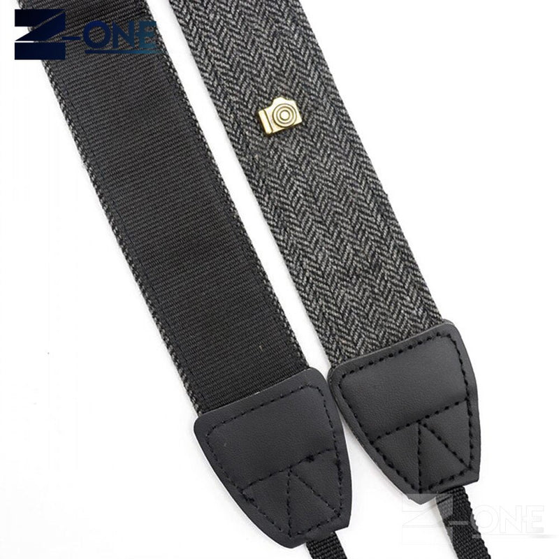 2018 New Universal Adjustable Cotton Leather Camera Shoulder Neck Strap Belt For Sony Nikon SLR Cameras Strap Accessories Part