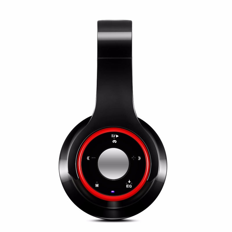 Free Shipping Colorful Stereo Audio Mp3 Bluetooth Headset Wireless Headphones Earphone Support SD Card with Mic Play 20 Hours