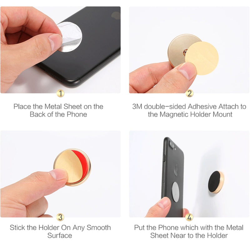 FLOVEME Magnetic Car Phone Holder For iPhone 13 Samsung Xiaomi Magnet Holder For Phone in Car Mobile Cell Phone Car Holder Stand