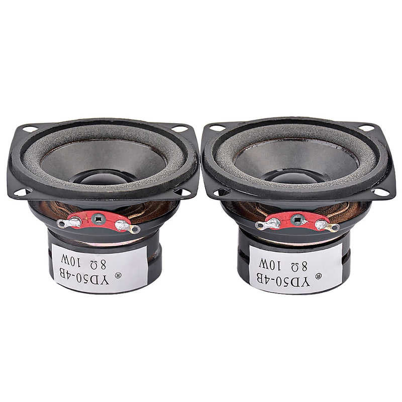 AIYIMA 2Pcs Portable Audio Speaker 8 Ohm 10W Mini Full Range Loudspeaker DIY Multimedia BT Speaker Home Theater