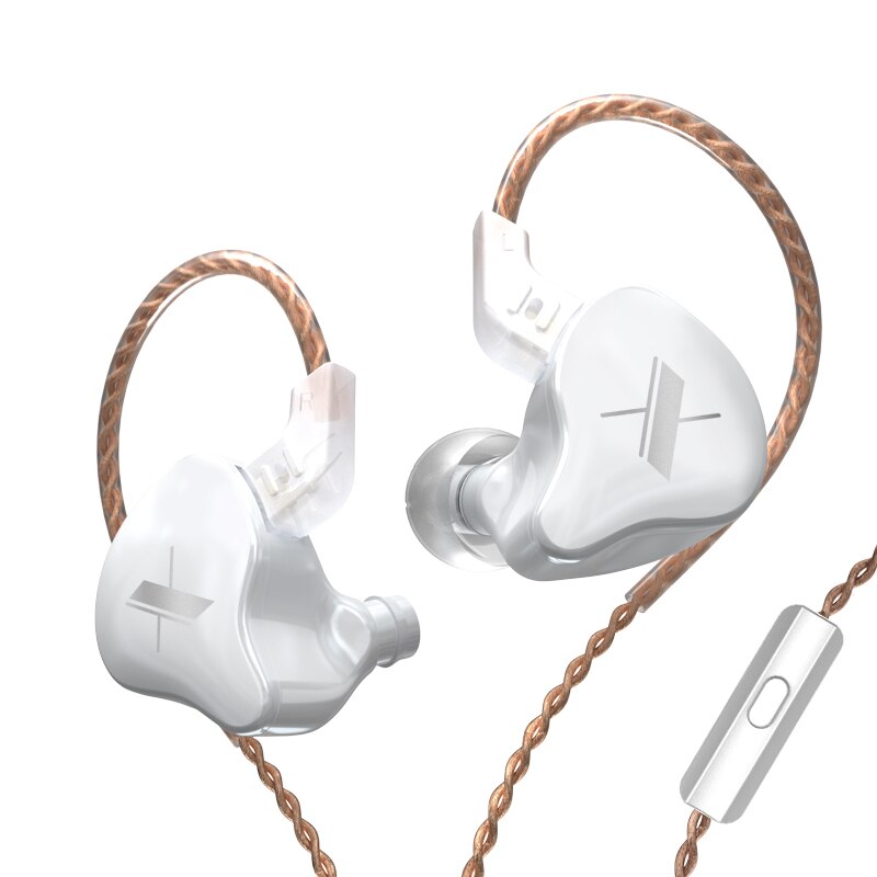 KZ EDX 1DD 10mm Composite Magnetic Dynamic Driver HiFi In-Ear Earphone IEM with Detachable 0.75mm 2 Pin Cable