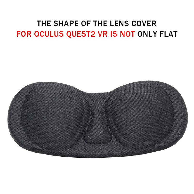 VR Lens Protector Cover Dustproof Anti-scratch VR Lens Cap Replacement for Oculus Quest 2 Vr Accessories