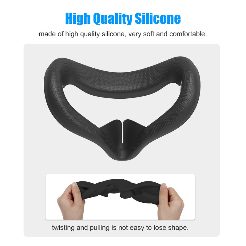 For Oculus Quest 2 Case Replacement Face Pad Silicone Eye Cover Anti-sweat Mask Cover VR Glasses For Oculus Quest 2 Accessories