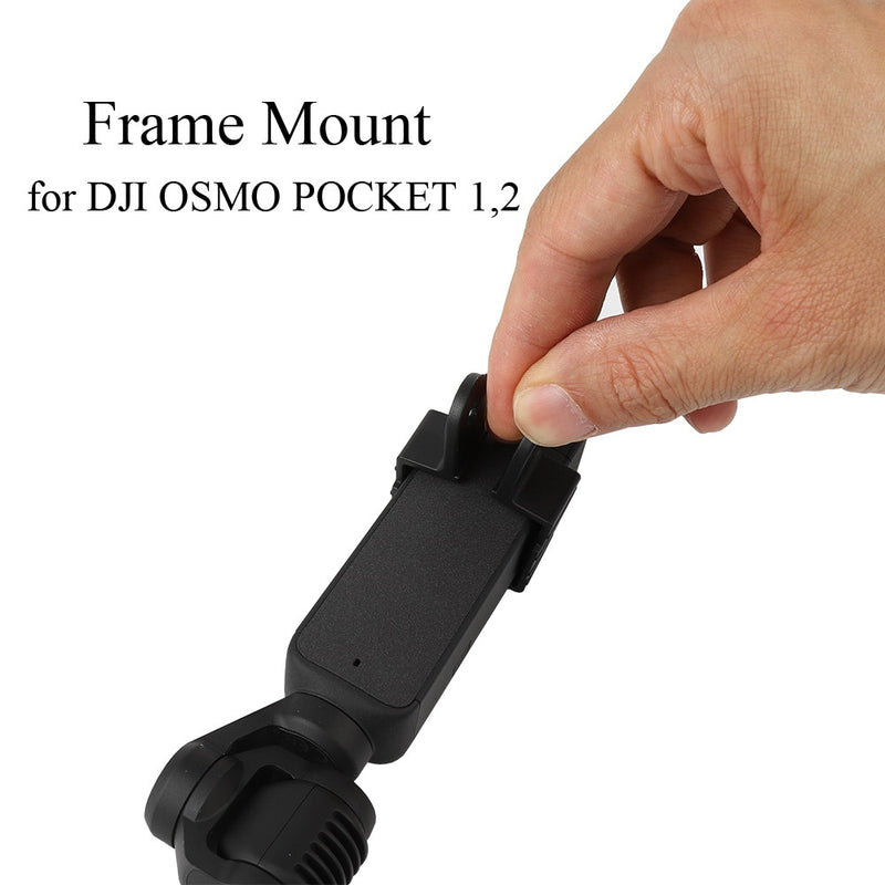 Backpack clip for DJI OSMO Pocket 2 Camera Accessories Expansion  Chest clip Bracket with Adapter Frame Case Mount Holder