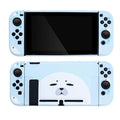 GeekShare Nintend Switch Case Cute Steamed Bread Rabbit Cartoon Soft Full Cover Back Girp Shell For Nintendo Switch Accessories