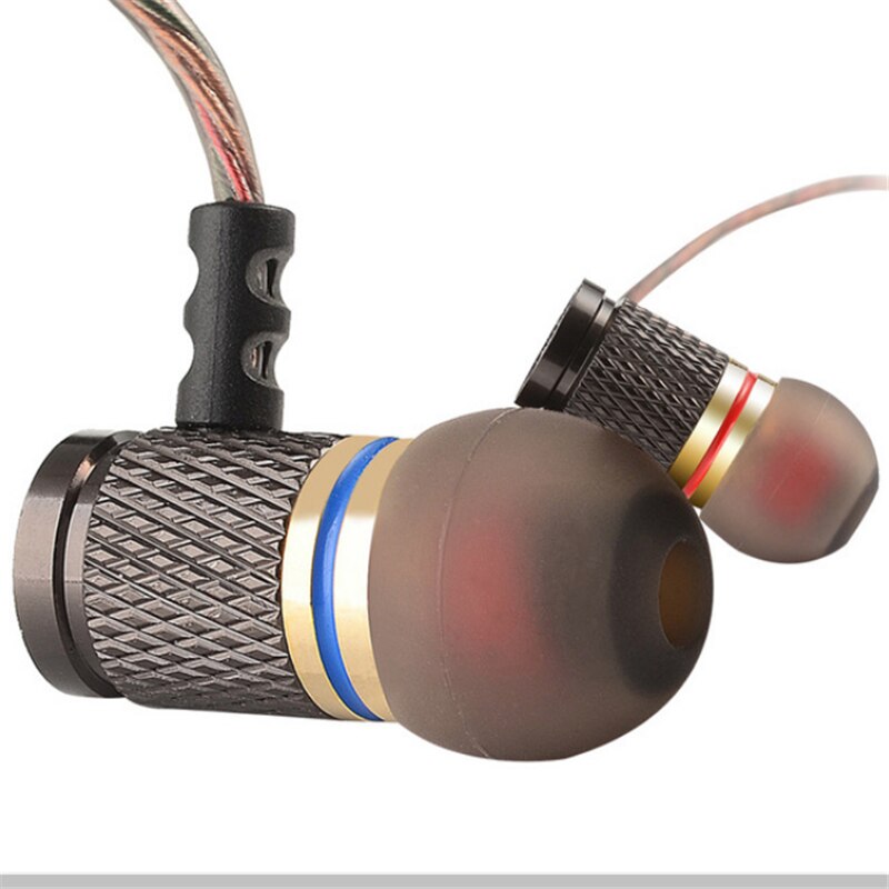 Hot sale In-Ear Earphone Highest Quality HiFi Sport Earbud Auricular Metal Fever Heavy Bass Copper HD Metal Bass Stereo earpiece