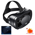 Virtual Reality 3D VR Headset Smart Glasses Helmet for Smartphones Cell Phone Mobile 7 Inches Lenses Binoculars with Controllers