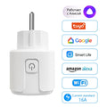 CBE WiFi Smart Plug Sockets 16A EU Plug Tuya Smart Life APP Work with Alexa Google Home Smart-Home Automation EU UK Plug Yandex