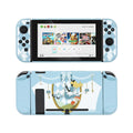 GeekShare Nintend Switch Case Cute Steamed Bread Rabbit Cartoon Soft Full Cover Back Girp Shell For Nintendo Switch Accessories