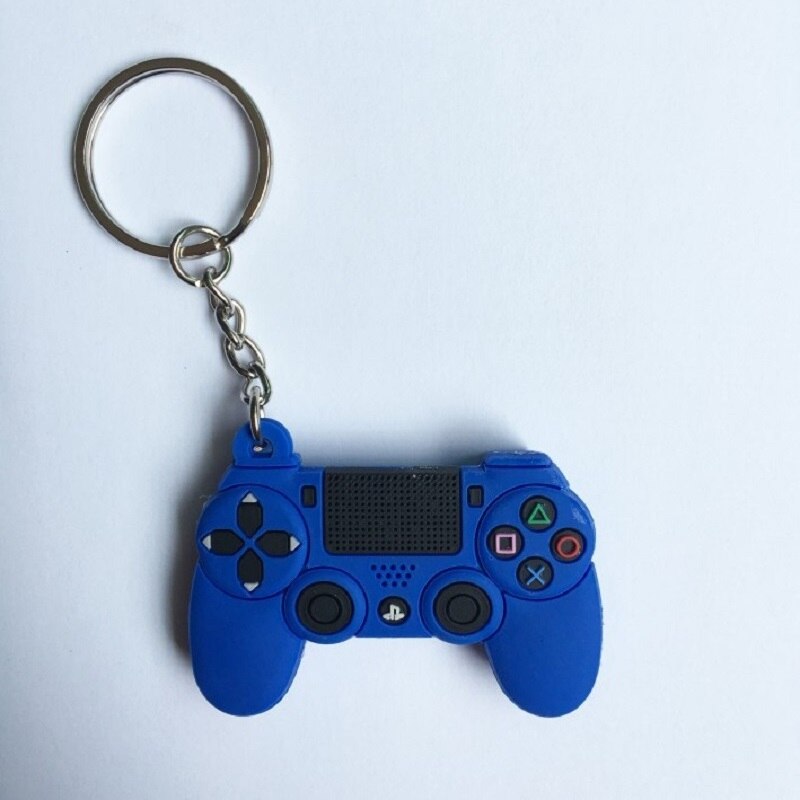 For PS5 PVC Soft Glue Mini Game Controller Key Chain PS4 Phone Wallet Backpack Pendant For Playstation5 Gamepad Game Accessories