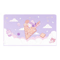 GeekShare Nintendo Switch Case Steamed Bread Rabbit Cartoon Dessert Fairy League Soft Cover Back Girp Shell For Nintend Switch