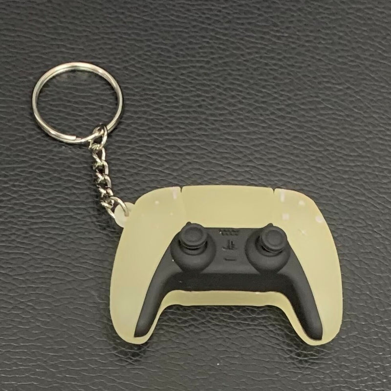 For PS5 PVC Soft Glue Mini Game Controller Key Chain PS4 Phone Wallet Backpack Pendant For Playstation5 Gamepad Game Accessories