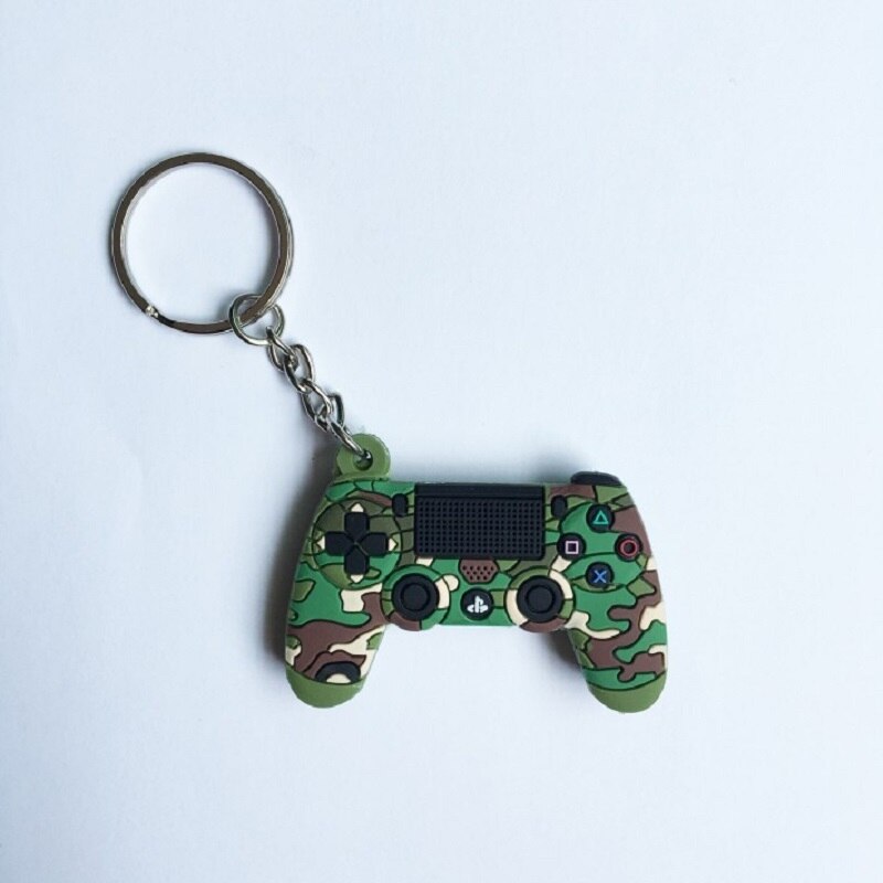 For PS5 PVC Soft Glue Mini Game Controller Key Chain PS4 Phone Wallet Backpack Pendant For Playstation5 Gamepad Game Accessories