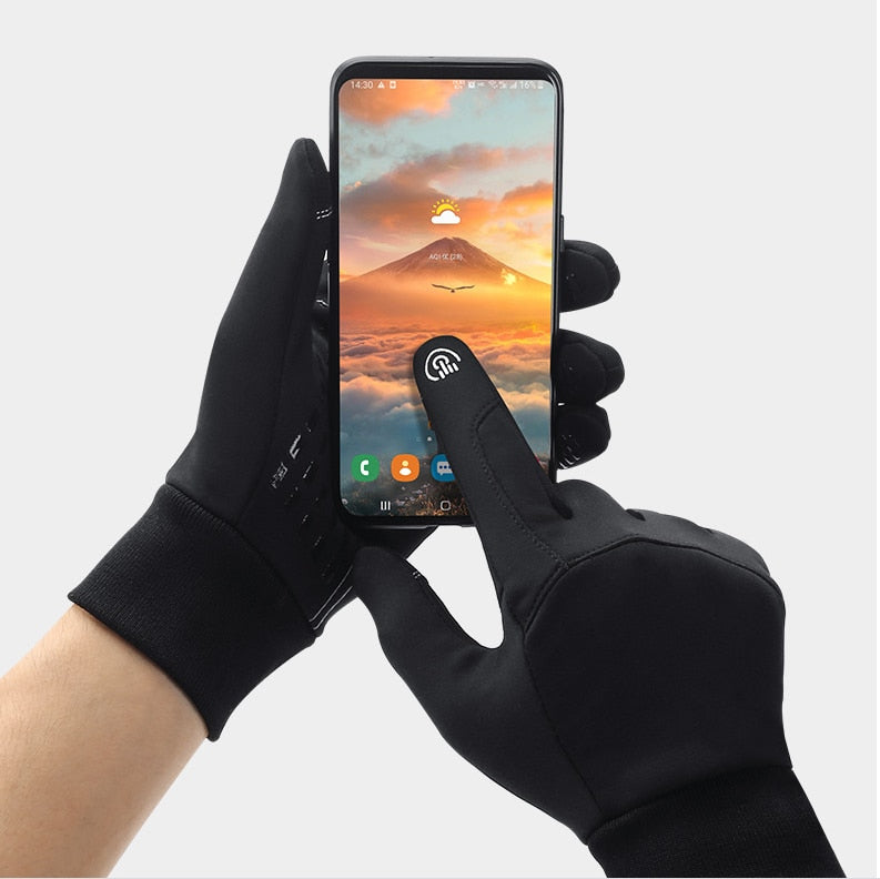 XiaoMi mijia warm windproof gloves touch screen water repellent non-slip mitten ski riding sports gloves winter men and women