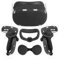 VR Protective Cover Set For Oculus Quest 2 VR Touch Controller Shell Case With Strap Handle Grip For Oculus Quest 2 Accessories