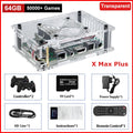 TSINGO New Super Console X Max Plus 4K HD Output Dual System WiFi Retro TV Video Game Player 65000+ Games For PSP/PS1/SS/N64