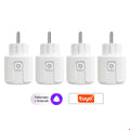 CBE WiFi Smart Plug Sockets 16A EU Plug Tuya Smart Life APP Work with Alexa Google Home Smart-Home Automation EU UK Plug Yandex