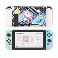 GeekShare Nintend Switch Case Cute Steamed Bread Rabbit Cartoon Soft Full Cover Back Girp Shell For Nintendo Switch Accessories