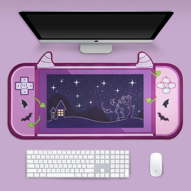 Kawaii Rabbit Trap Gaming Mouse Pad 44cm*80cm Super Cute Thickened Office Computer Big Mouse Pad Keyboard pad Wrist Rest Girl