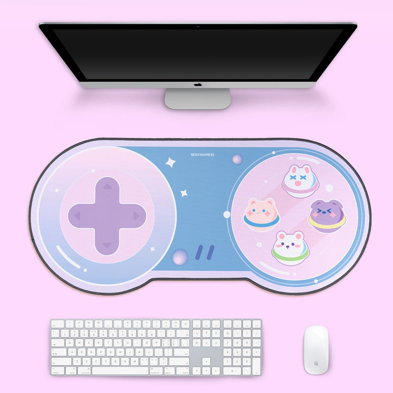 Kawaii Rabbit Trap Gaming Mouse Pad 44cm*80cm Super Cute Thickened Office Computer Big Mouse Pad Keyboard pad Wrist Rest Girl