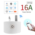 CBE WiFi Smart Plug Sockets 16A EU Plug Tuya Smart Life APP Work with Alexa Google Home Smart-Home Automation EU UK Plug Yandex