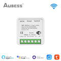 Tuya ZigBee / WiFi Mini Smart Switch 16A 2 Way Control Smart Home Automation Module Work with Alexa Google Home Alice Smart Life