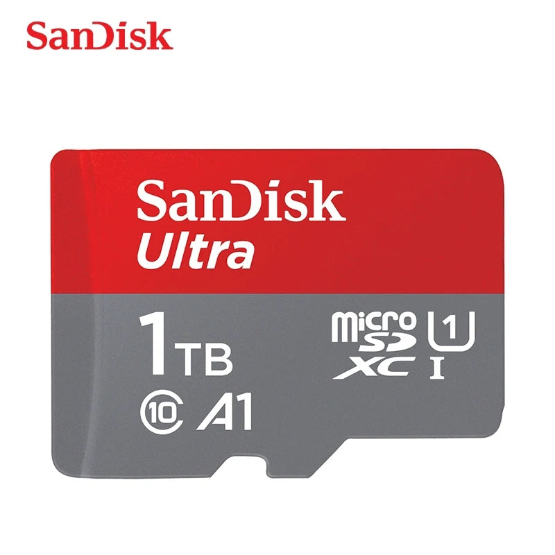 Sandisk High speed Original 1TB Memory Card 32gb 64GB 128GB 256GB 512GB Class10 UHS-1 flash Memory Micro sd TF SD Card 150MB/S