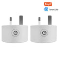 CBE WiFi Smart Plug Sockets 16A EU Plug Tuya Smart Life APP Work with Alexa Google Home Smart-Home Automation EU UK Plug Yandex