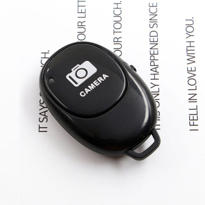 Mini Bluetooth-compatible Remote Control Button Wireless Controller Self-Timer Camera Stick Shutter Release Phone Selfie