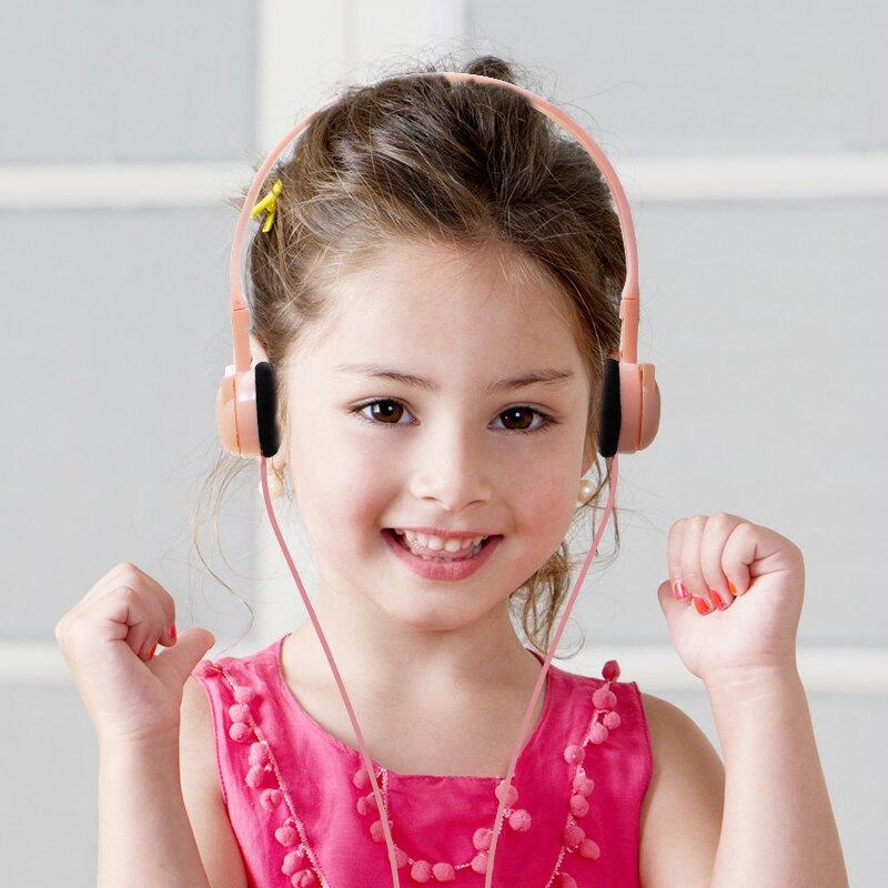 Cute Face Cat Earphones Muisc Stereo Headphone With Microphone Children Daughter Earpieces Headset With Retail Package