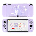 GeekShare Nintendo Switch Case Steamed Bread Rabbit Cartoon Dessert Fairy League Soft Cover Back Girp Shell For Nintend Switch