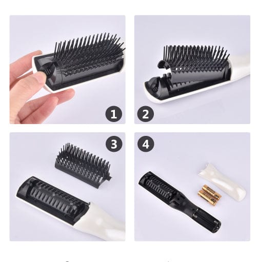 Infrared Ray Growth Laser Hair Comb Massage Equipment Hair Brush Massager Laser Anti Hair Loss Electric Vibration Hairbrush