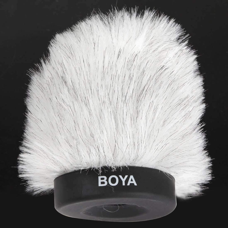 Furry Outdoor Interview Windshield Muff for