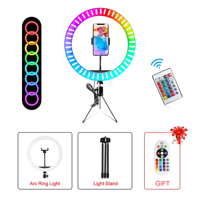 Ring Light Mobile Holder Photography Studio