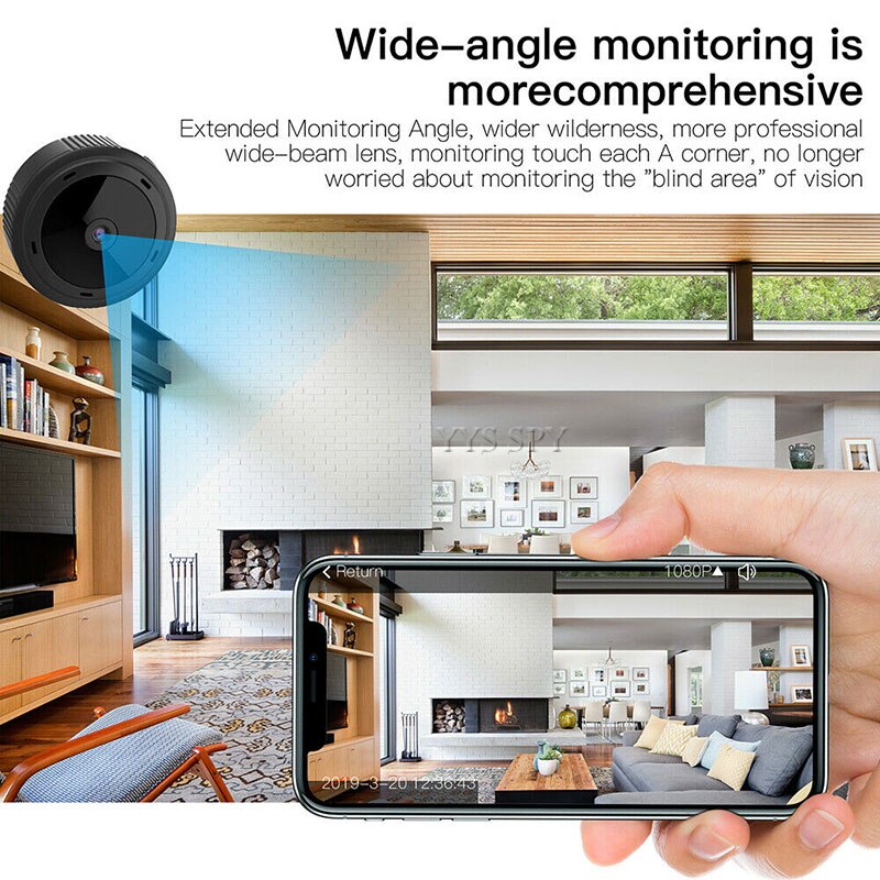 Wifi Mini Camera Espia 1080P