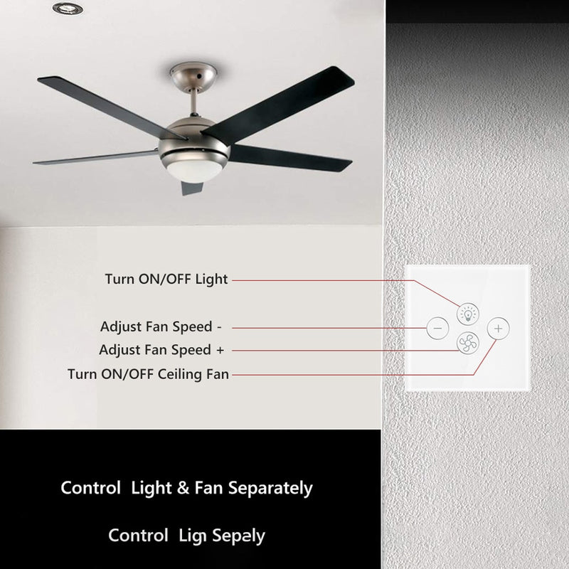 Tuya Wifi Fan Light Switch