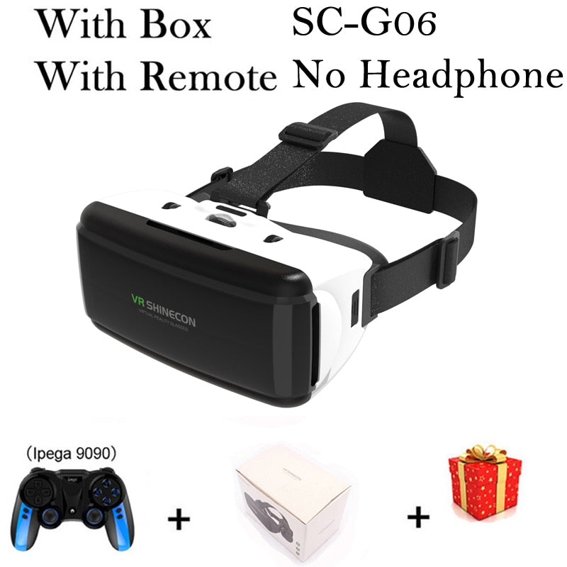 VR Shinecon Casque Helmet 3D Glasses Virtual Reality