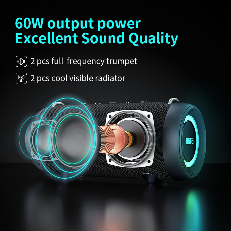 A90 Bluetooth Speaker 60W