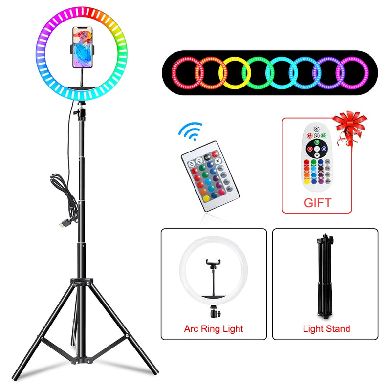 Ring Light Mobile Holder Photography Studio