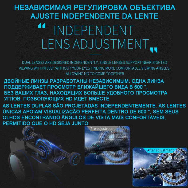 VR Shinecon Casque Helmet 3D Glasses Virtual Reality